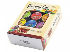 Pack of 12 baked teas, different variants of flavour