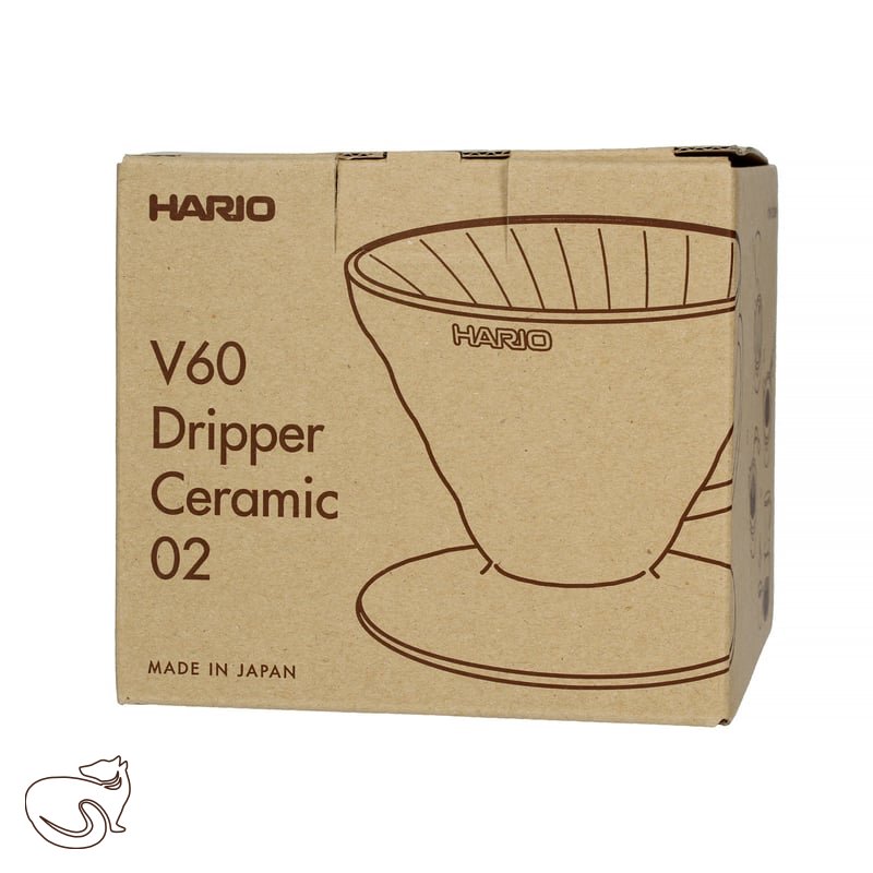Hario - V60-02 DRIP, Indigo blue ceramic coffee machine