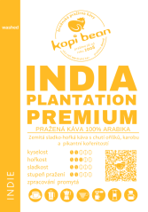 India Plantation A premium - freshly roasted Arabica coffee, min. 50g