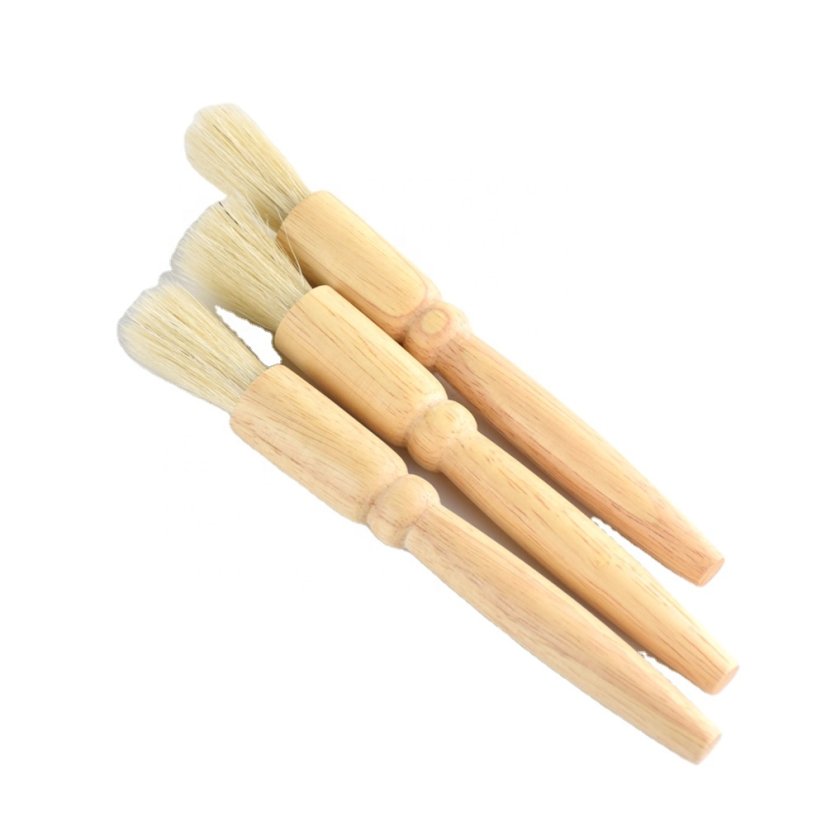 kawio | Barista Grinder Brush – Wood/Fiber