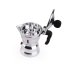 Moka pot Moka Alessi, кавоварка на 1-6 чашок - Кількість чашок: 1 (50 ml)