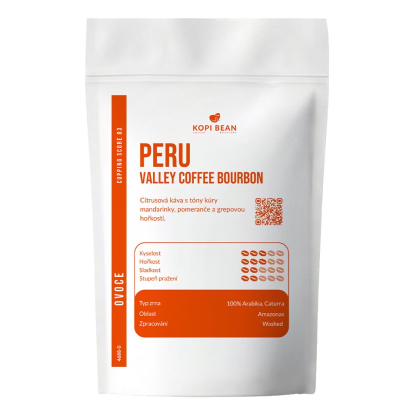 Peru Valley Coffee Bourbon, Washed