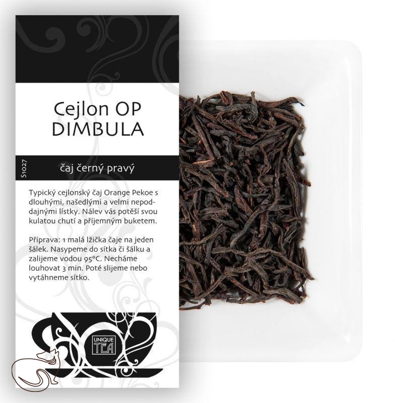 Ceylon Dimbula OP – černý čaj, min. 50g