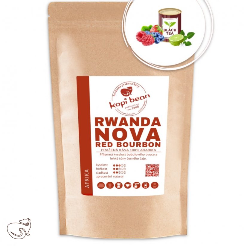 Rwanda Nova Red Bourbon - fresh roasted coffee, min. 50g