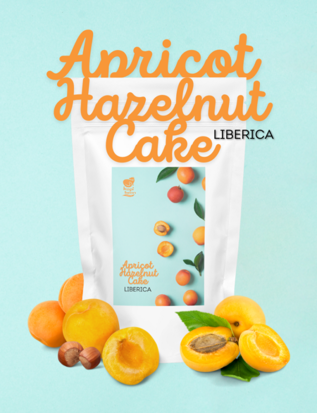 Malaysia Apricot Hazelnut Cake, Liberica - Balení: 1000 g Malaysia Apricot Hazelnut Cake, Liberica - Balení: 1000 g