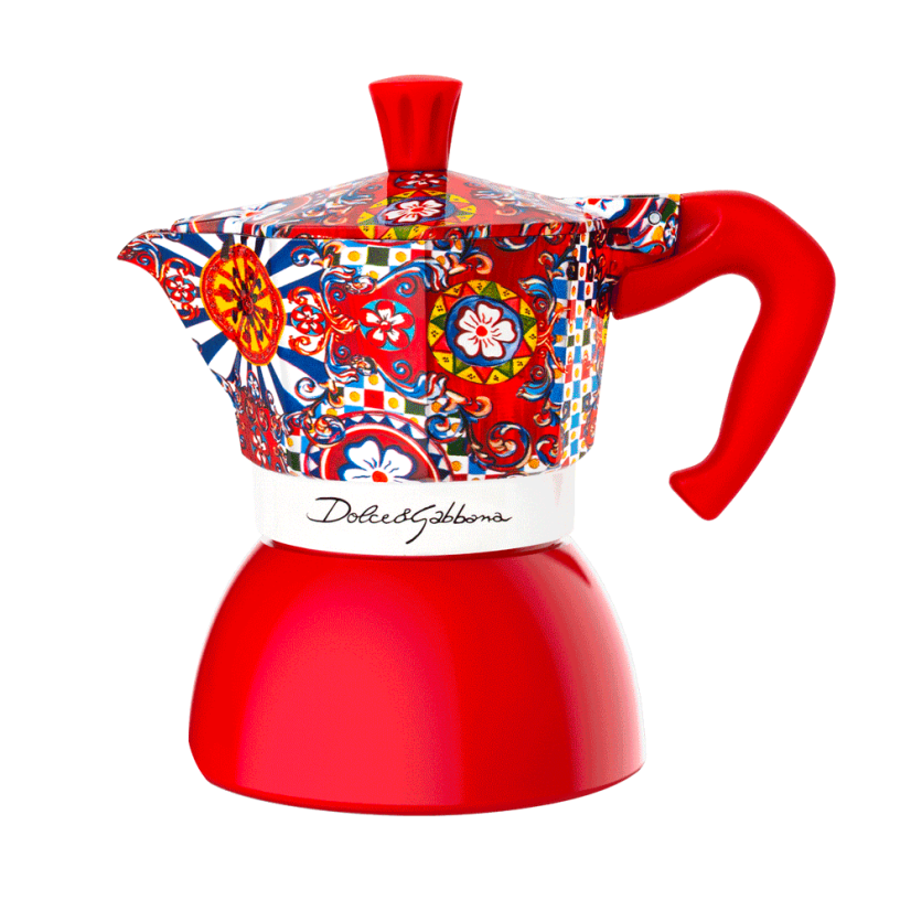 Bialetti - Moka Express Dolce & Gabbana indukční, 4 šálky