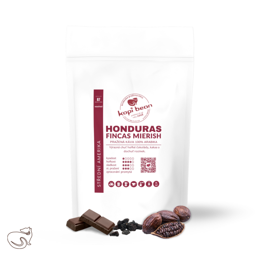 Honduras Finca Mierisch La Alita Red Catuai - čerstvě pražená káva, min. 50 g