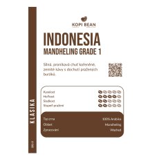 Indonesia Mandheling G1, Washed