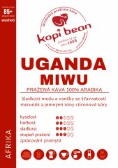Uganda Miwu - fresh roasted coffee, min. 50 g
