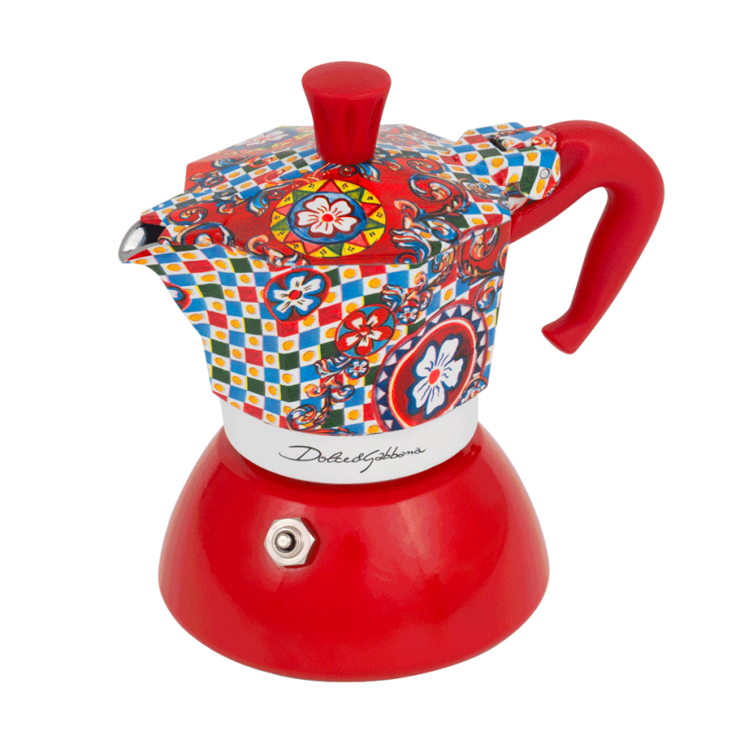 Bialetti - Moka Express Dolce & Gabbana indukční, 2 šálky