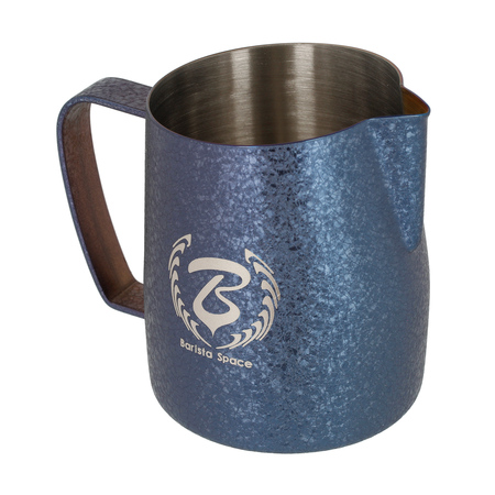 Barista Space | Konvička na mléko Ice Grain, 450 ml, Modrá
