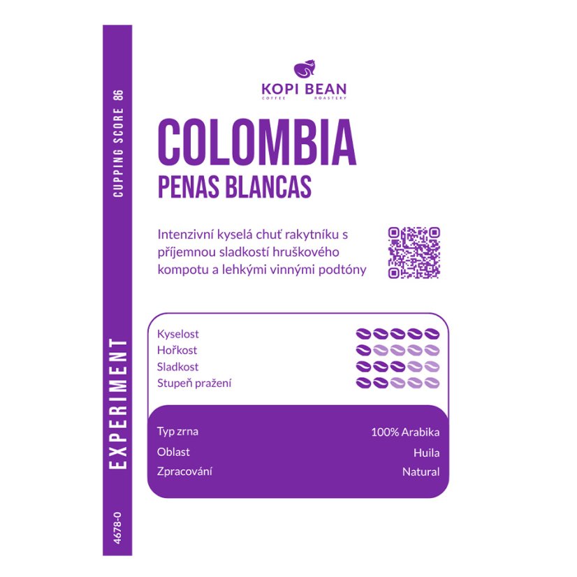 Colombia Penas Blancas, Natural