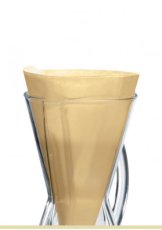 Chemex | Papírové filtry FP-2 hnědé, 1-3 šálky, 100 ks