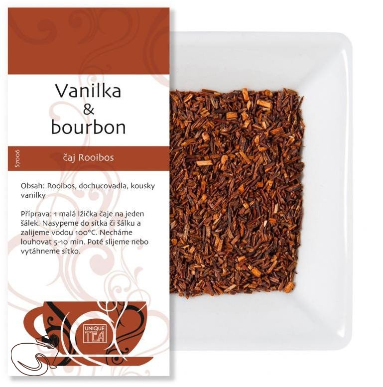 Бурбонська ваніль – ароматизований чай ройбуш, хв. 50г