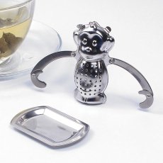 kawio | Cat Tea Infuser – Stainless Steel – Silver