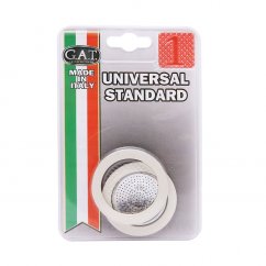 Universal replacement seal for moka pot G.A.T., 1-9 cups