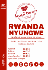 Rwanda Nyungwe - čerstvě pražená káva, min. 50 g