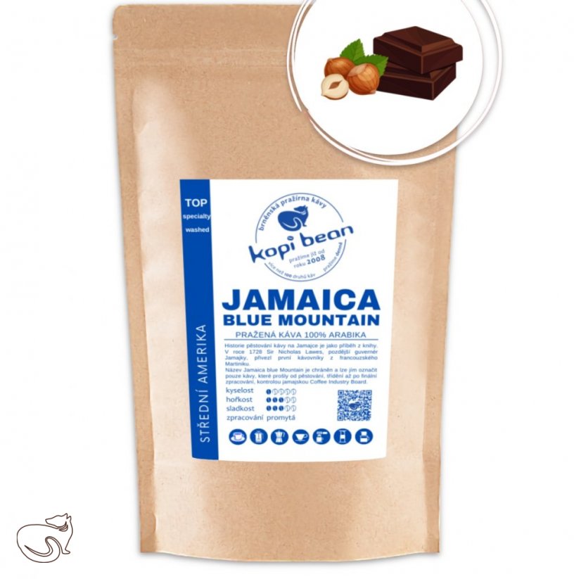 Jamaica Blue Mountain - čerstvě pražená káva, min. 50g