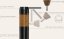 DHPO - ручна чорна шліфувальна машина зі складною ручкою