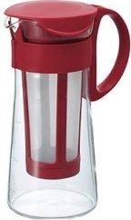 Hario Mizudashi kávovar na Cold Brew, objem 600ml, červená