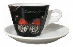 dAncap - šálek s podšálkem cappuccino Magie, diaethria
