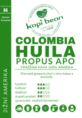 Colombia Huila - Propus APO, čerstvě pražená káva, min. 50 g
