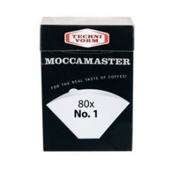 Papírové filtry Moccamaster vel. 1 (80 ks)