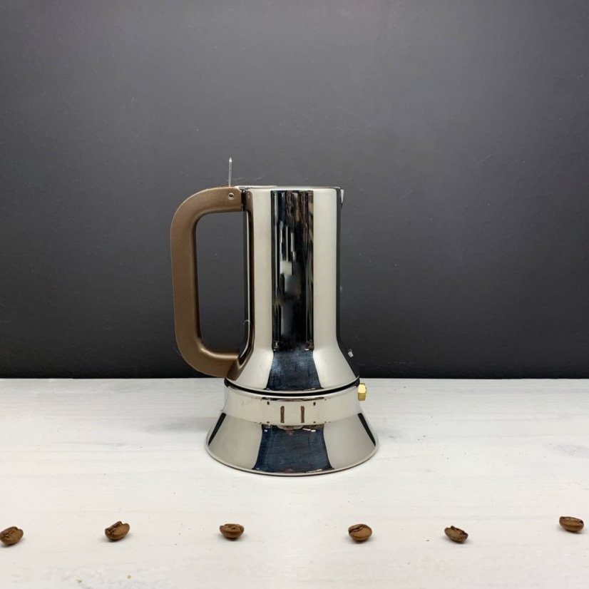 Alessi - Moka konvička 9090, kávovar na 1 šálek