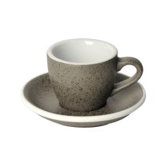 Loveramics Egg - Espresso hrnek s podšálkem, Granite, 80 ml