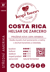 Costa Rica Helsar De Zarcero, natural, Tot 87 - свіжообсмажена кава, мін. 50г