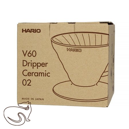 Hario dripper V60-02 ceramic, turquoise