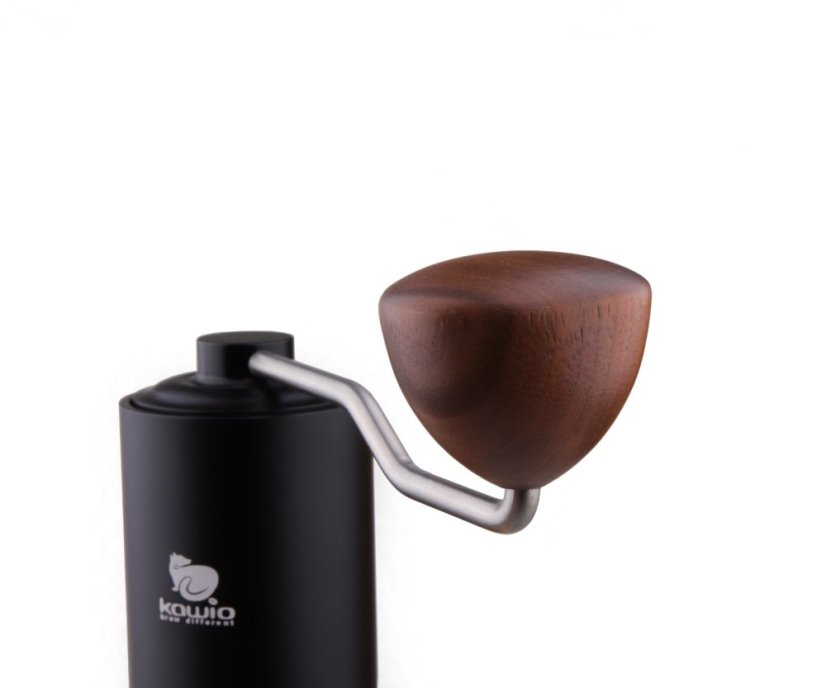 kawio C2 | Ruční mlýnek na kávu, černý