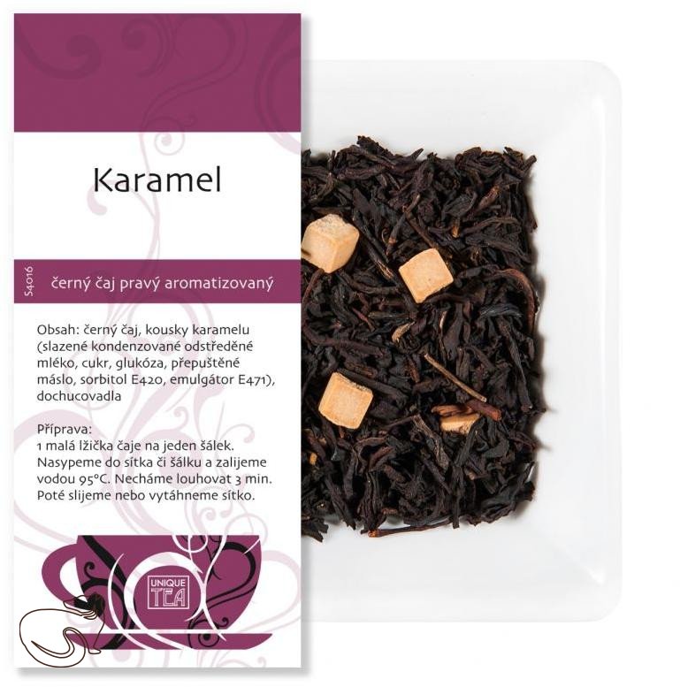 Karamel - černý čaj aromatizovaný, min. 50g