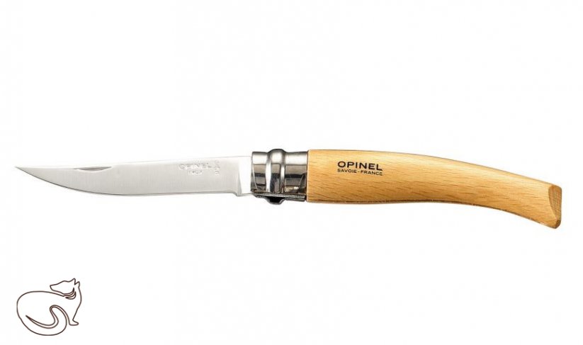 Zavírací nůž Opinel Slim Line VRI No.8 nerezová ocel