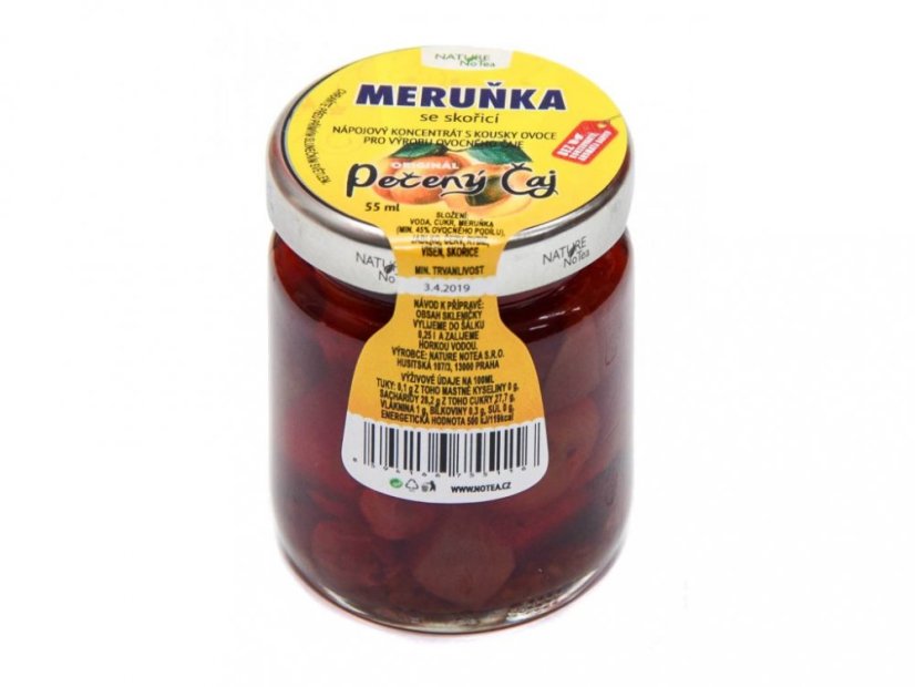 Baked tea 60 ml, various flavours - Flavour: Apricot with cinnamon