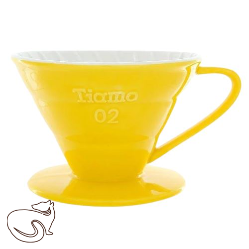 Tiamo - V02 ceramic dripper, multiple colors