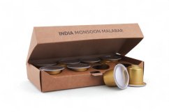 UNIQCAPS India Monsoon Malabar AA, капсули для Nespresso® свіжообсмаженої кави, мін. 10 шт