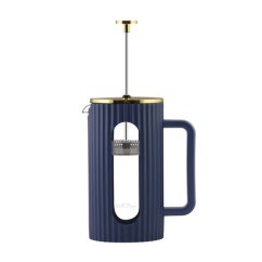 Vialli Design - Livio French press modro-zlatý, 1 l