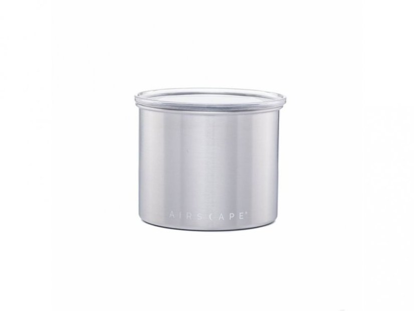Airscape - Vakuová dóza na kávu brushed steel, 300 g