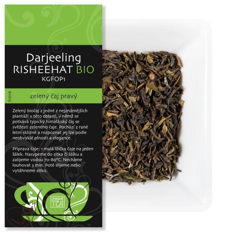 Darjeeling RISHEEHAT KGFOP1 BIO - green tea, min. 50g