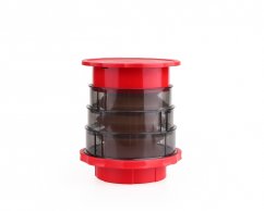 Coffee brewing set Cafflano Kompact red