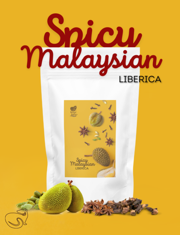 Spicy Malaysian Liberica - House of Kendal - čerstvě pražená káva, min. 50 g