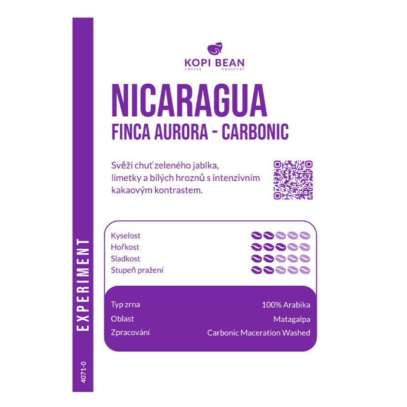 Nicaragua Finca Aurora, Carbonic Maceration