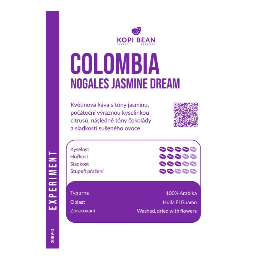 Colombia Huila Jasmine Dream, Bourbon Ají