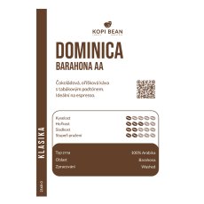 Dominica Barahona AA, Washed