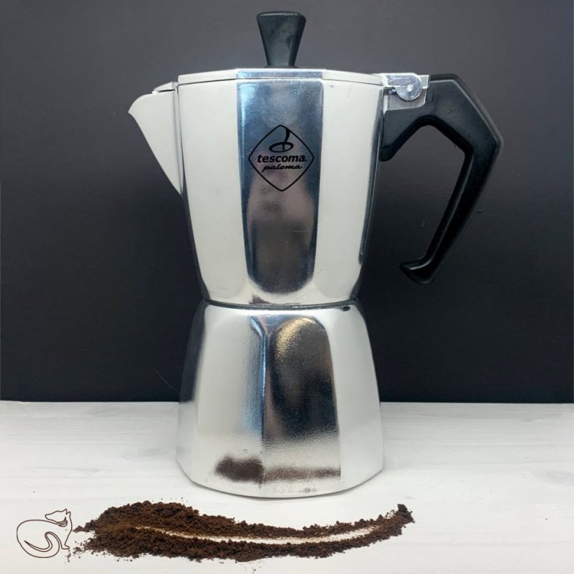 Moka pot PALOMA, кавоварка на 1-9 чашок - Počet šálků: 1 (50 ml)