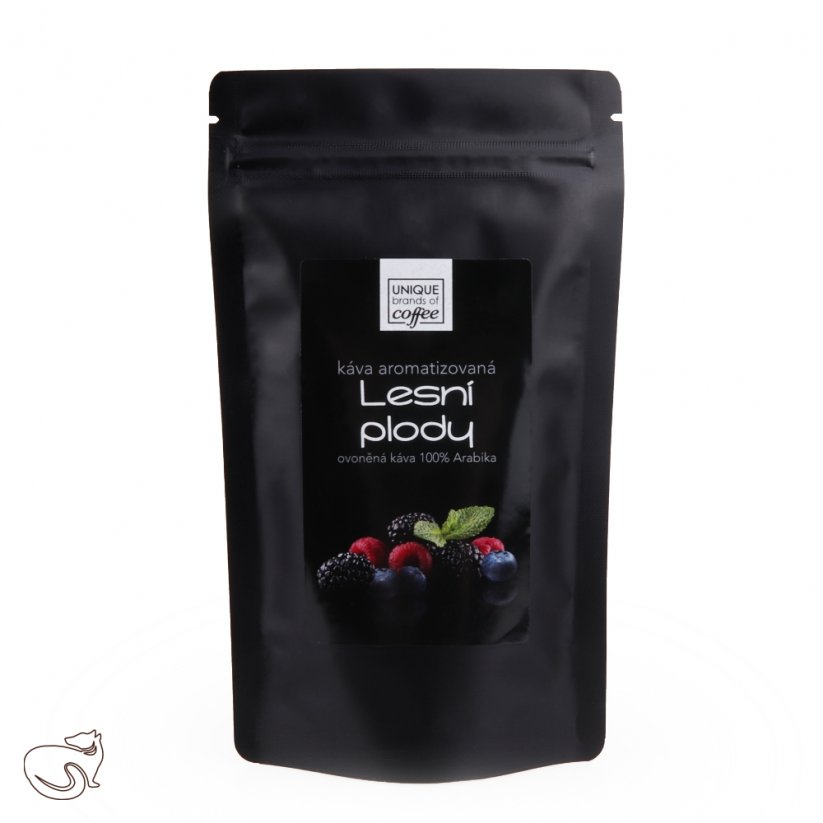 Berries - flavoured coffee, min. 50 g