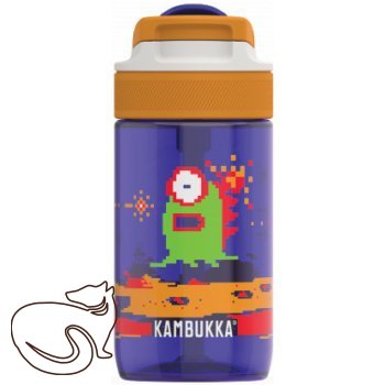 Kambukka - Пляшка дитяча LAGOON Alien Arcade, 400 мл