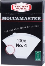 Filtropa | Papírové filtry Moccamaster vel. 4, 100 ks