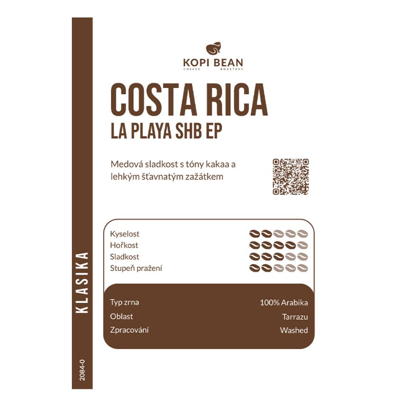 Costa Rica Tarrazú La Playa, Washed